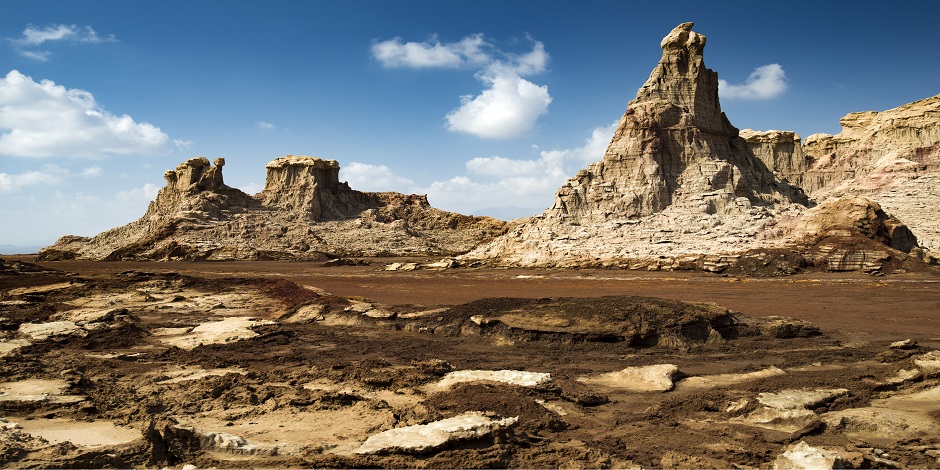 Dallol, le plus étrange cratère volcanique ...