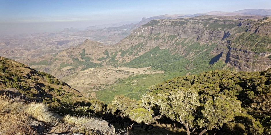 L'étendu du parc national